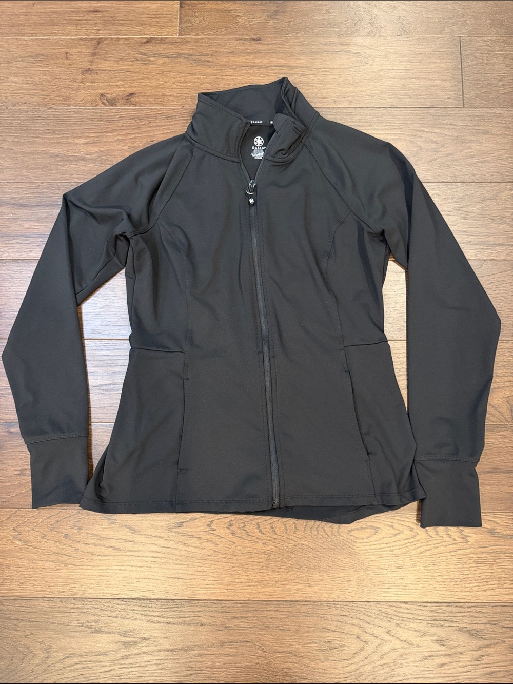 GAIAM Black Full-Zip Athletic Jacket Size Medium - C68-013